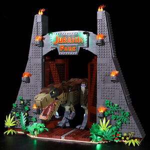 LocoLee LED Licht Kit für Lego 75936 Jurassic Park T. rex Rampage Lichter Set
