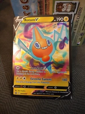 Rotom V SWSH257 SWSH: Sword & Shield Promo Cards Holo - Image 1 of 2