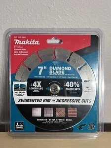 Makita B-69624 7 in Diamond Saw Circular Blade - NEW SEALED SHIPS FAST - Picture 1 of 2
