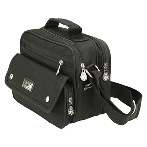 Borsa da lavoro uomo messenger nera borsa a tracolla borsa da uomo tracolla - Foto 1 di 4