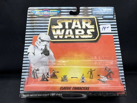 Star Wars Micro Machines Classic Characters Miniature Figures Galoob 1997 READ Cover