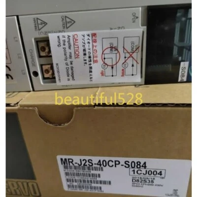 Mitsubishi MR-J2S-40CP-S084 1PC New Servo Driver Expedited Shipping - Image 1 of 3