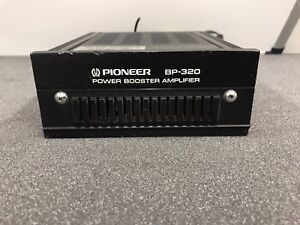 Pioneer Bp-320 Old Classic Vintage Amp Amplifier 2 Channel Small Amp Booster
