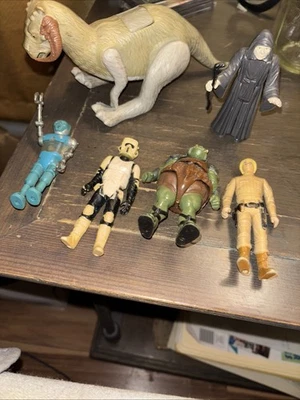 Lote de (6) figuras de acción Kenner #us25fall Star Wars 1979-84 Foto 1 de 4