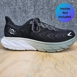 Hoka One Arahi 6 Women’s Size 10 Black Athletic Running Shoes 1123195 BWHT - Afbeelding 1 van 11