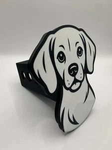 Beagle Dog - Hitch Receiver Cover – Fits 2” – Multiple Designs Available - Picture 1 of 7