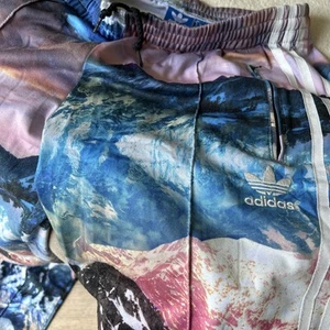 Seltene Adidas Originals Mountain Clash Damen Trainingshose Blau Firebird Größe UK12 - Bild 1 von 15