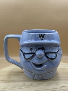 TAZA WADE WIMPEY PERSONAJE. GEORGE WIMPEY PLC AZUL RARO - Imagen 1 de 4
