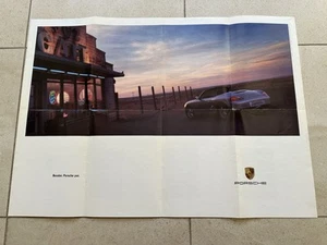 Porsche 911 Carrera C4S 1997 catálogo alemán 993 cabina turbo boxster póster folleto - Imagen 1 de 5