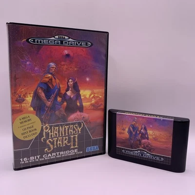 Phantasy Star II – Sega Mega Drive – OVP & Modul – ohne Anleitung – PAL - Bild 1 von 4