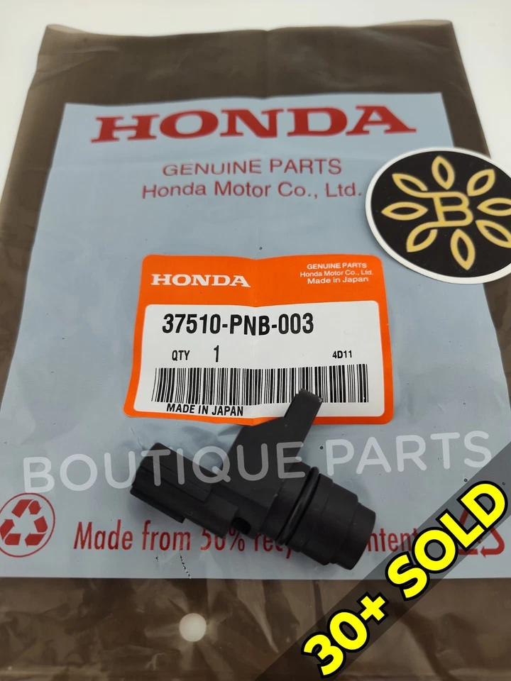 Genuine OEM Engine Camshaft Position Sensor for Honda 37510PNB003