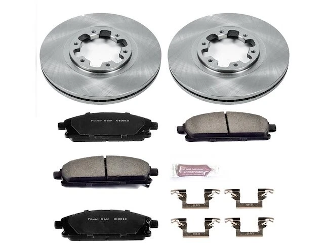 Front Brake Pad and Rotor Kit For 1997-2003 Infiniti QX4 1998 1999 2000 YX391MB - Image 1 of 1