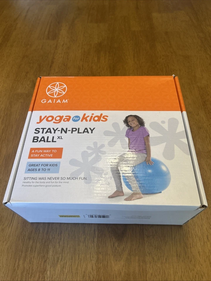 Pelota Giam Yoga para niños Stay-N-Play XL 52 cm con bomba nueva Foto 1 de 4