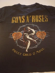 Guns N Roses Sweet Child of mine graphic t-shirt black womens medium - Picture 1 of 2