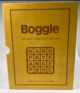 Boggle Board Game "Vintage" Bookshelf Edition - BRAND NEW - Picture 1 of 1