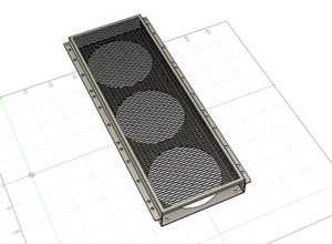 Caselabs SMA8 10U 420mm Front Flex bay (Uncoated) - Made to order - Picture 1 of 2