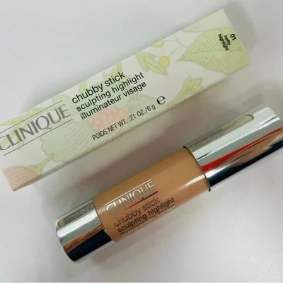 Clinique Chubby Stick Sculpting Highlight 01 Hefty Highlight 0.21 Oz/6g NIB - Image 1 of 4