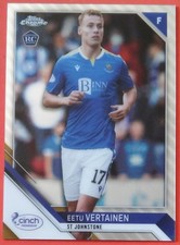 Topps Chrome SPFL 2021/22 Eetu Vertainen of St Johnstone base card