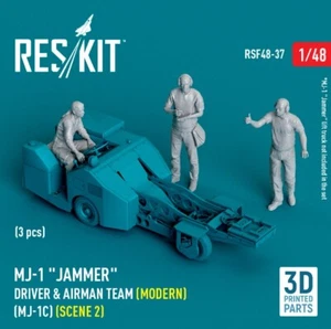 Reskit RSF48-0037 1:48 MJ-1 "Jammer" Driver Airman Team (Moderno) (MJ-1C) scene2 - Foto 1 di 1