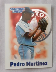 2000 Starting Lineup Pedro Martinez Boston Red Sox Baseball Card mint - Picture 1 of 1