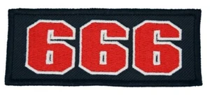 016 HELLS ANGELS Support 81 Patch Iron-On "666" - Picture 1 of 1