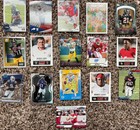 16 CARD NFL FOOTBALL LOT filled with top rookies, inserts, and an auto!