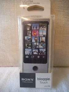 SONY BLOGGIE TOUCH CAMERA CAMCORDER LCJ-TSA SKIN JACKET COVER MHS-TS20 TS10 - Picture 1 of 9