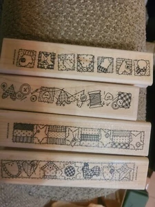 Stamping Up 1995 Set Of 4 - Picture 1 of 7