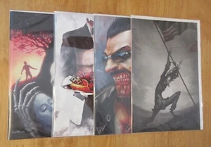 Lot of 4 Horror Virg Vars—1 is 3X SIGNED! DEPT OF TRUTH #12 Ivan Tao Ltd/500 +3! - Picture 1 of 5