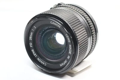 Canon Nuevo FD 28mm F/2 MF Gran Angular Prime Lente Hecho en Japón - Imagen 1 de 4