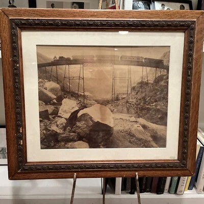 WILLIAM HENRY JACKSON "Puente Puerta del Diablo, Georgetown Loop, Circa 1900 Foto 1 de 4