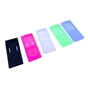 3 Shells For iPod nano silicone case Multicolour iPod Nano 4G Players - Picture 1 of 3