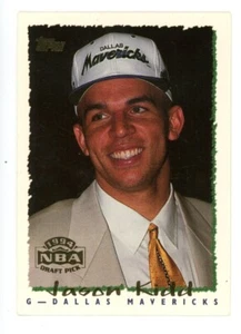 basketball card 1994-95 Topps #37 Jason Kidd Rookie RC Dallas Mavericks (HOF) - Picture 1 of 2