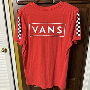 VANS T-Shirt - Size Small - Classic Fit - Red - Great Condition - Unisex - Picture 1 of 4