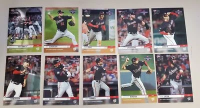 2019 Topps Now Futures World Series Nationals 20 Card Chrome Base Set - Image 1 of 3