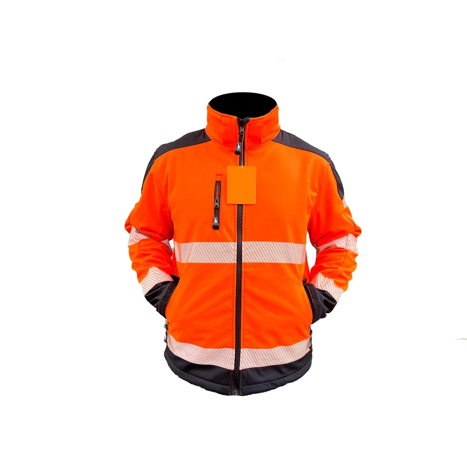 Chaqueta de Seguridad Unisex Alta Visibilidad Reflectante Impermeable Foto 1 de 2