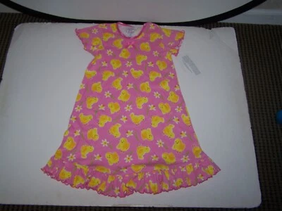 Nuevo con etiquetas Camisón Estampados Sara's Niñas Talla 8 Manga Corta Rosa con Diseño Floral Elegante Foto 1 de 4