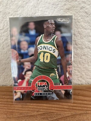 Shawn Kemp Skybox 1994 NBA Rookie #38 - Photo 1/2