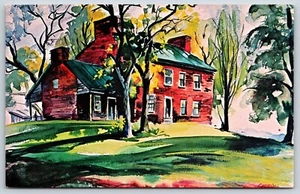 Postcard Clayville Stagecoach Stop, 12 Miles West Of Springfield, IL Unposted - Picture 1 of 2