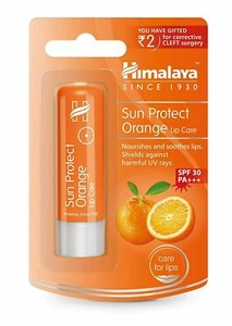 Himalaya Herbal Sun Protect ORANGE Lip Care Lip Balm SPF 30 PA+++4.5gm FREE SHIP - Picture 1 of 3