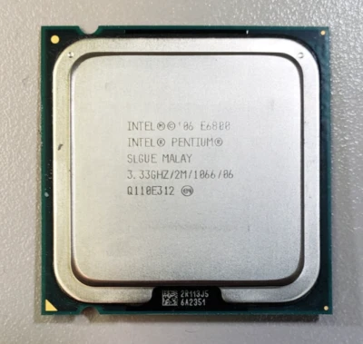 Intel Pentium E6800 3.33GHz, 2M Cache, 1066 MHz bus Speed, Socket LGA 775 - Image 1 of 2
