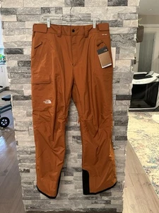 The North Face® Men's LARGE Freedom Insulated Pant Leather Brown New $169 Tags - Picture 1 of 4
