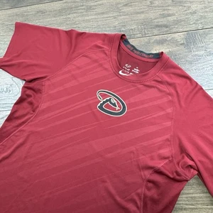 Nike Arizona Diamondbacks Shirt Mens XL Red MLB Pro Combat Dri-Fit Baseball - Picture 1 of 8