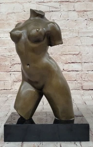 Bronze Skulptur Bronzeskulptur TORSO EINER JUNGEN FRAU Nude Aristide Maillol Art - Picture 1 of 10