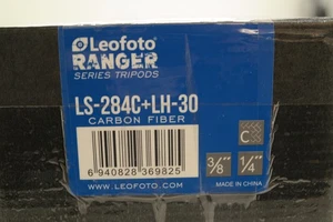 Trípode de fibra de carbono Leofoto LS-284C+LH-30 para cámara con rótula e - Imagen 1 de 7