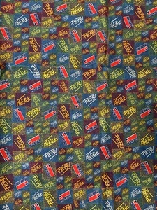 Vintage Pepsi Stoff Tischdecke oder Projektstoff 105”x52,5” 90er Logo - Bild 1 von 5