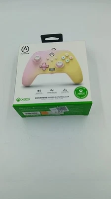 PowerA Controller Cablato Xbox Series X|S One Rosa Giallo USB Incluso - Usato - Immagine 1 di 4