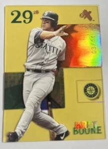 2003 Fleer EX BRETT BOONE Seattle Mariners Essential Credentials Future 3/44 - Picture 1 of 2