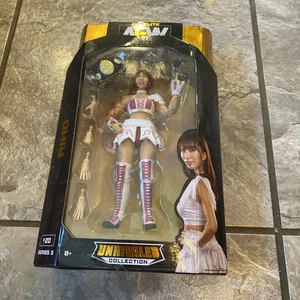 Figura de acción Riho AEW colección inigualable serie 3 - nueva en caja - Imagen 1 de 15
