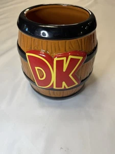 Tarro de galletas Nintendo Donkey Kong barril DK cerámica coleccionable jugador - SIN TAPA - Imagen 1 de 4
